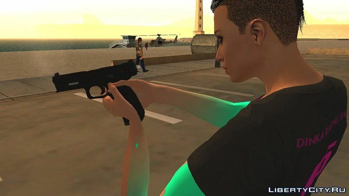 Pistol Protokol dari Call Of Duty MWR / GTA San Andreas