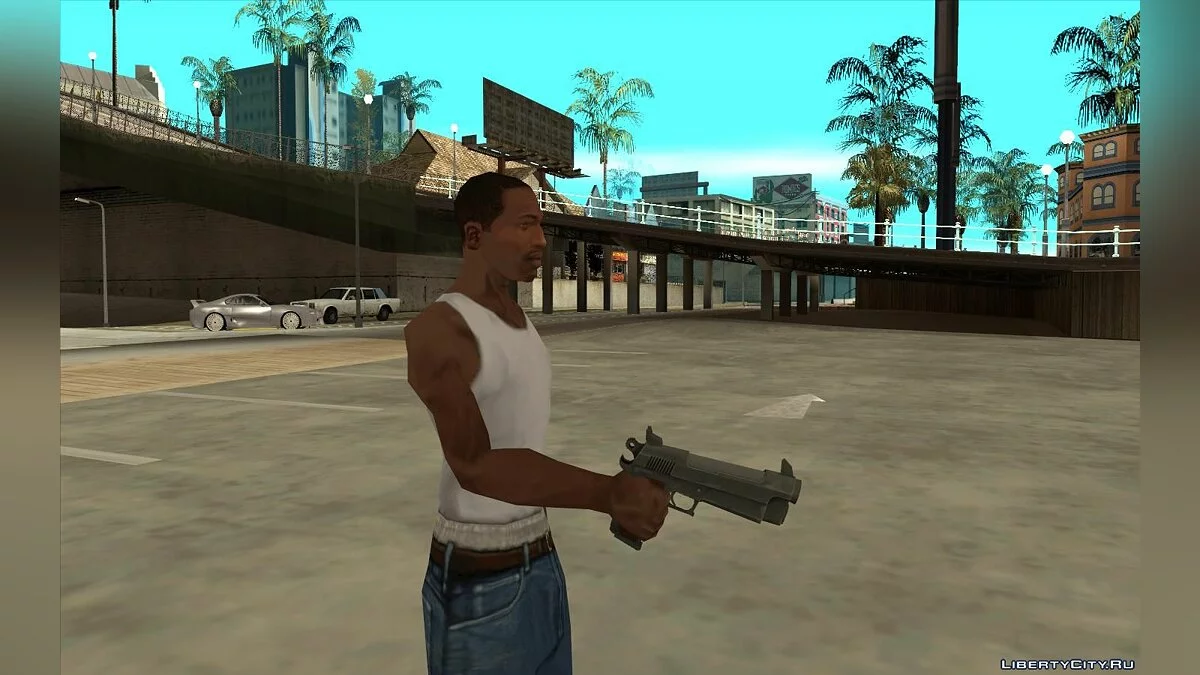 Два пістолети з гри Фортнайт / GTA San Andreas