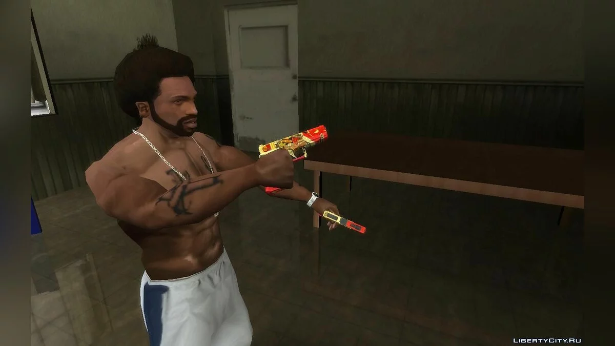 G18C Suzaku من لعبة Rules of Survival / جي تي إيه سان أندرياس