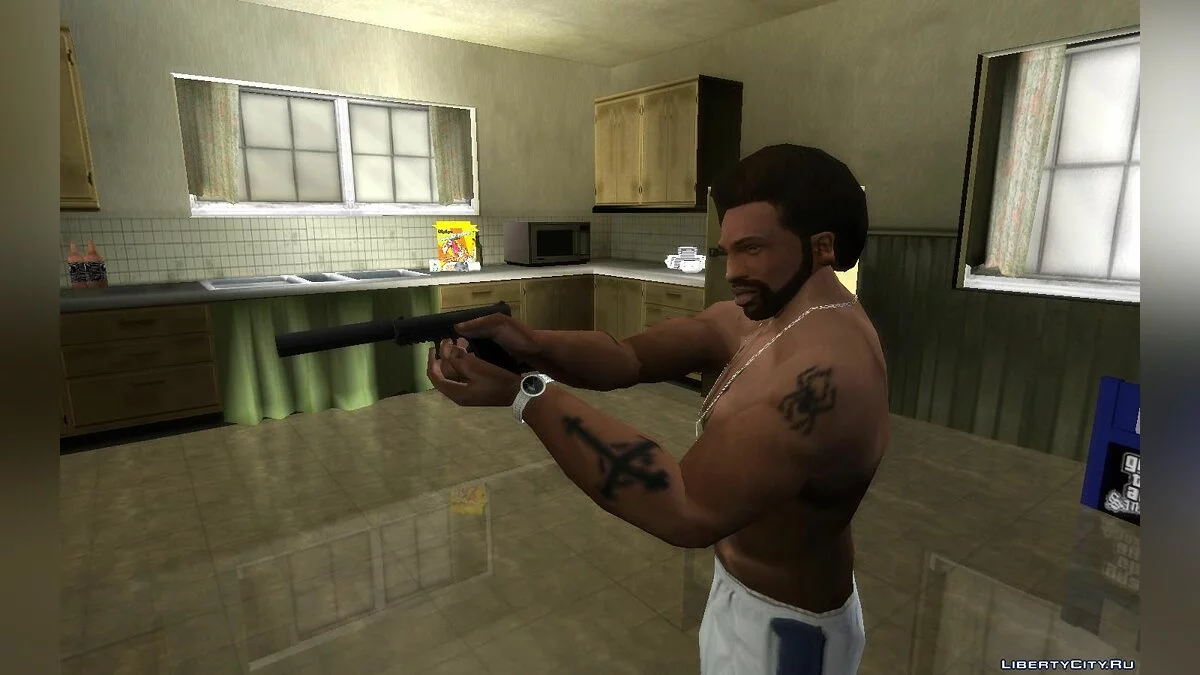 GTA 5: Pistolet en céramique / GTA San Andreas