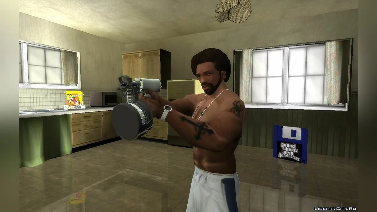 Nailgun from Team Fortress 2 / GTA San Andreas