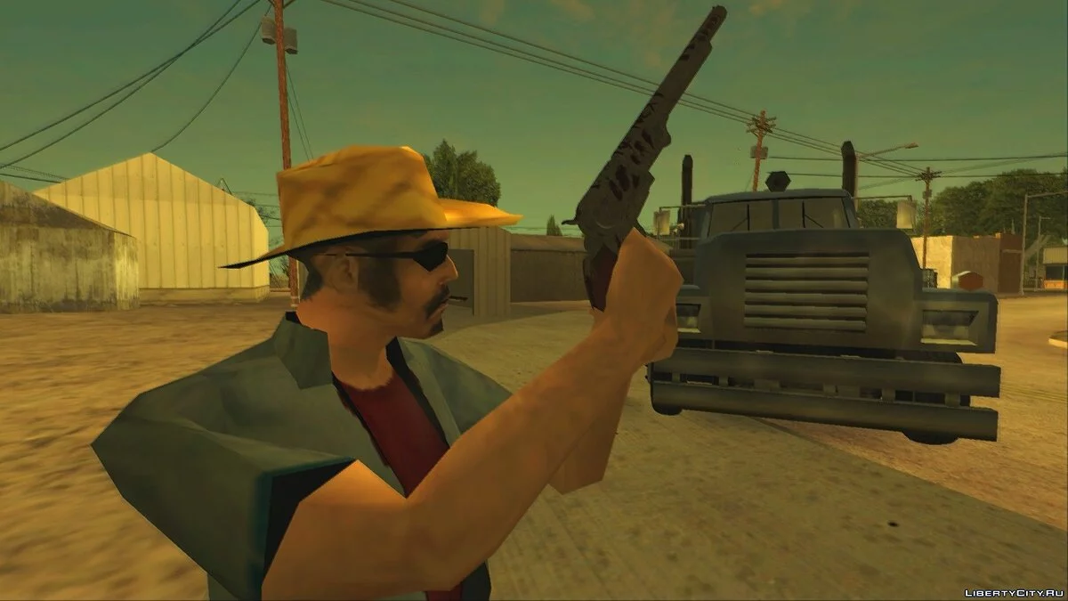 Navy Revolver из GTA 5 и RDR 2 / GTA San Andreas