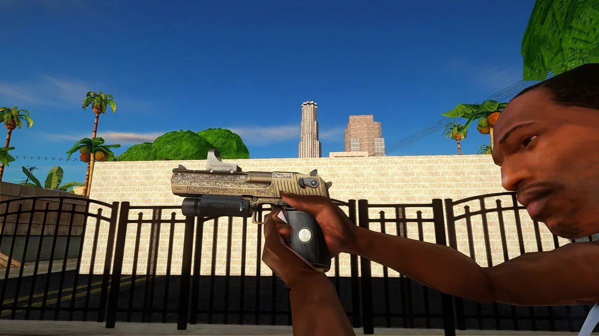 Desert Eagle Gold Edition H4 / GTA San Andreas