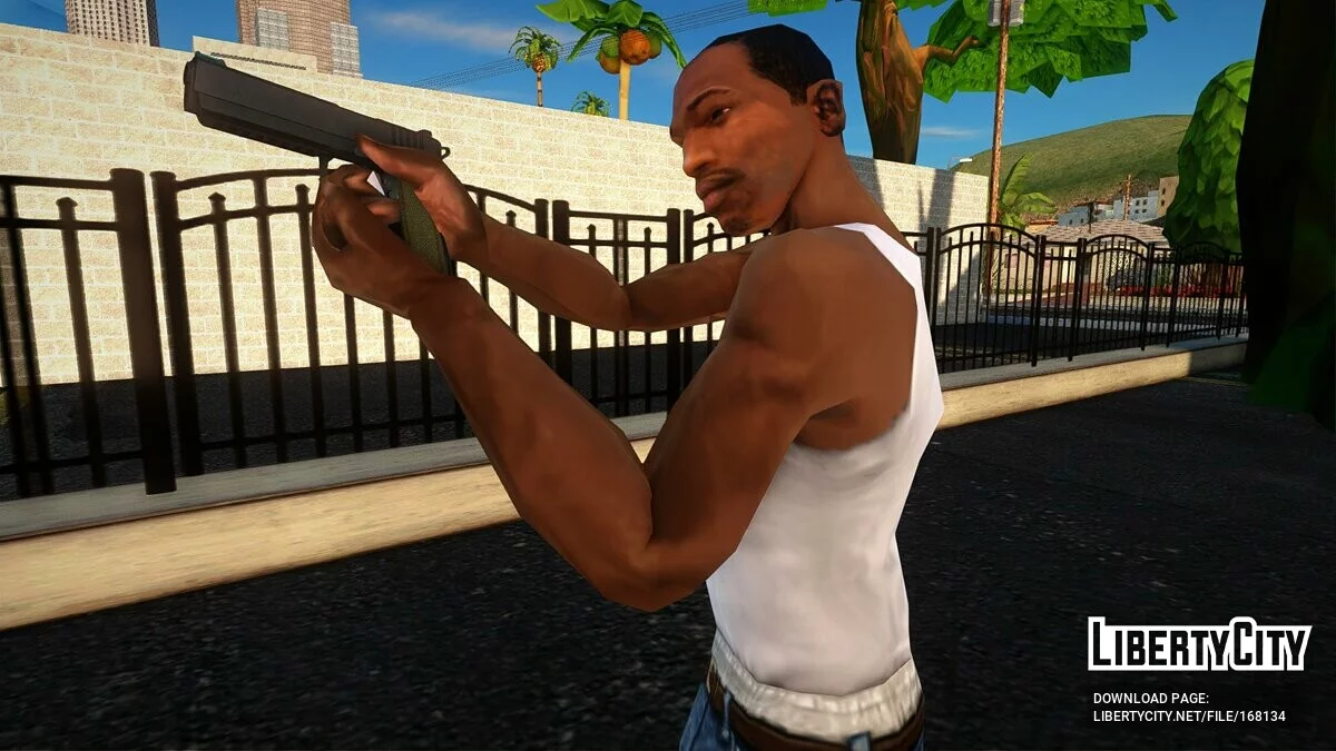 GTA 5: Stock Heavy Pistol / GTA San Andreas