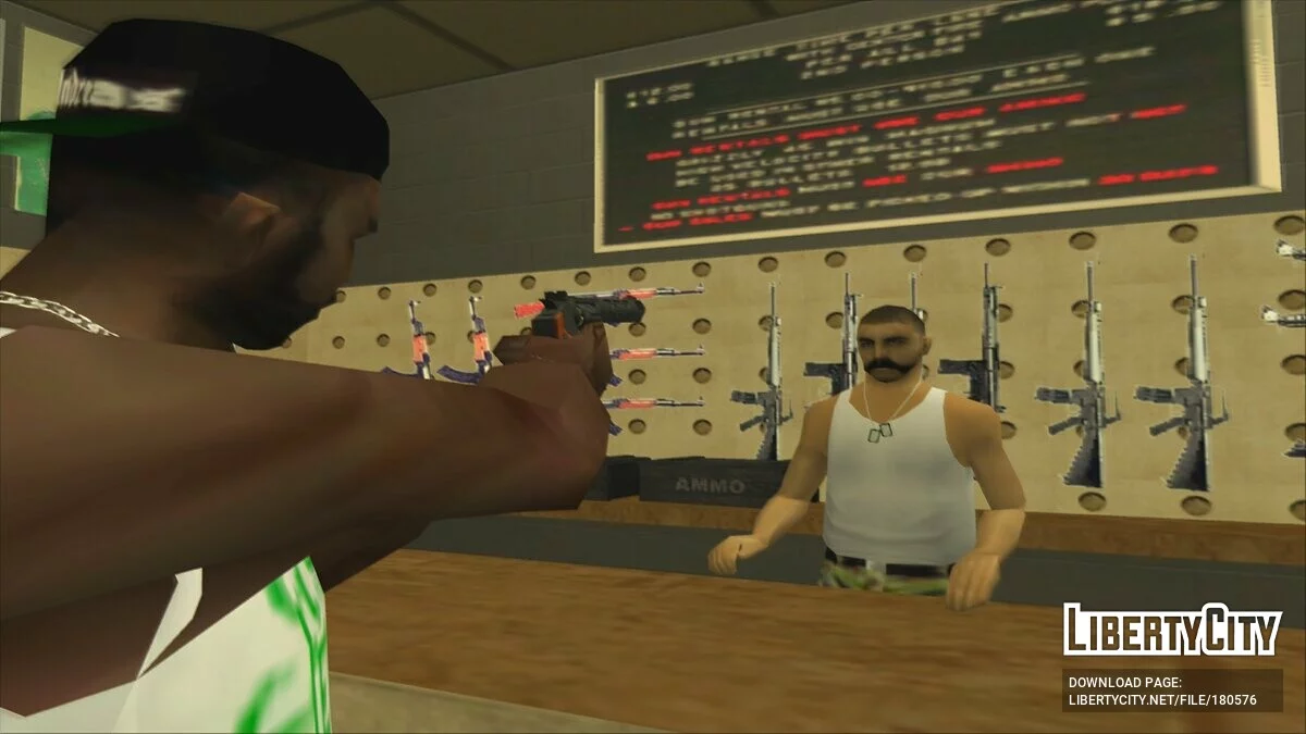 GTA 5 Hawk & Little Heavy Revolver / GTA San Andreas