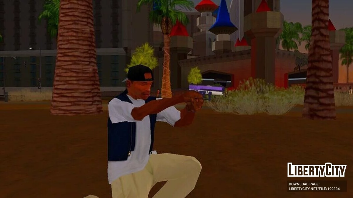 Valkyrie Standard Issue No. 17 Pistole (Blue Archive) / GTA San Andreas