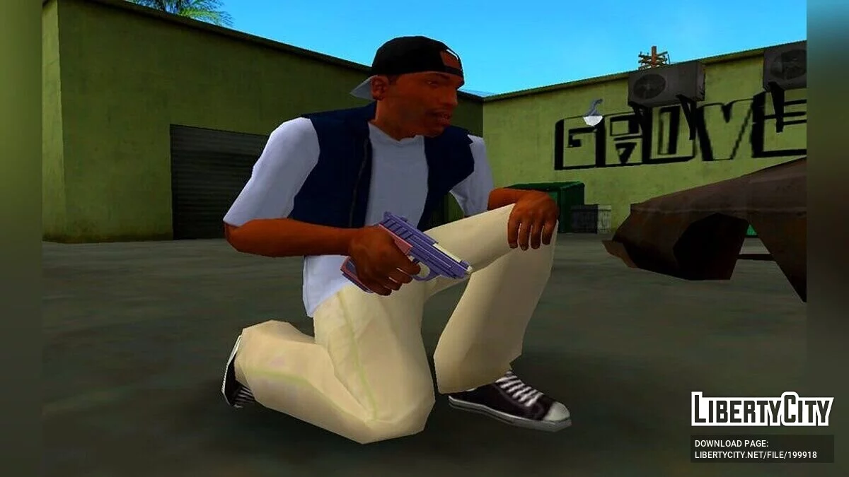 Pistol Dinas Masyarakat Pandemonium / GTA San Andreas