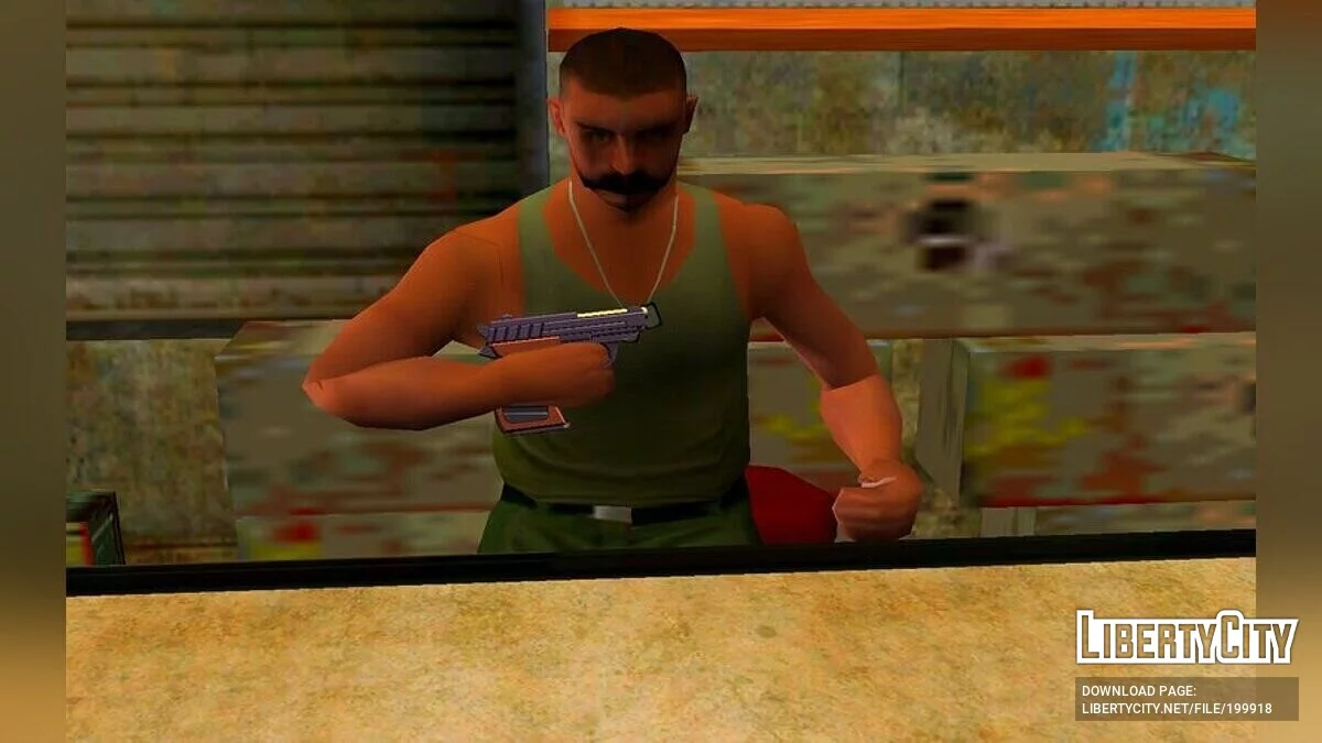 Pistol Dinas Masyarakat Pandemonium / GTA San Andreas