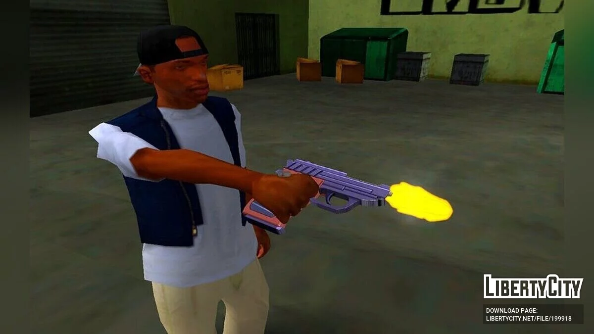 Pistol Dinas Masyarakat Pandemonium / GTA San Andreas
