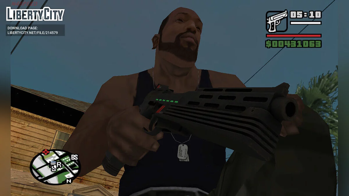 AJM 9 from Far Cry 3: Blood Dragon / GTA San Andreas