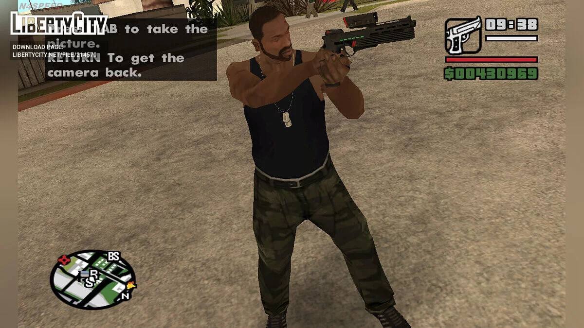 AJM 9 from Far Cry 3: Blood Dragon / GTA San Andreas
