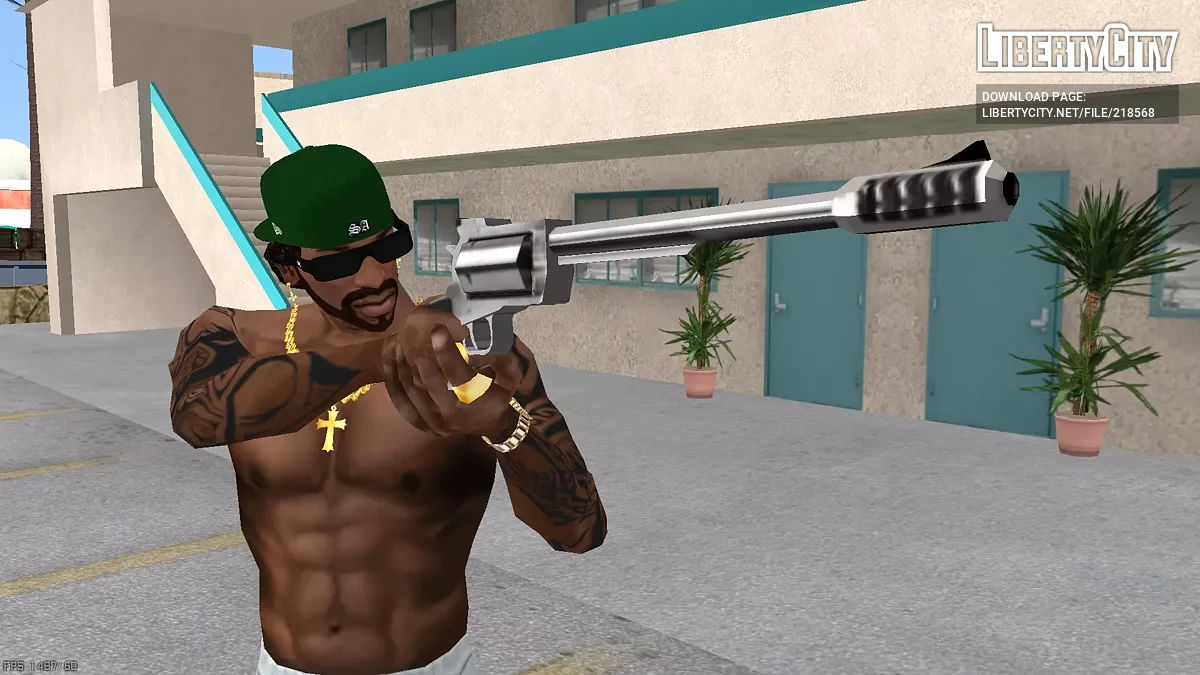 500 Bushwhacker Magnum Revolver / GTA San Andreas