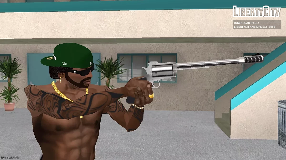 500 Bushwhacker Magnum Revolver / GTA San Andreas