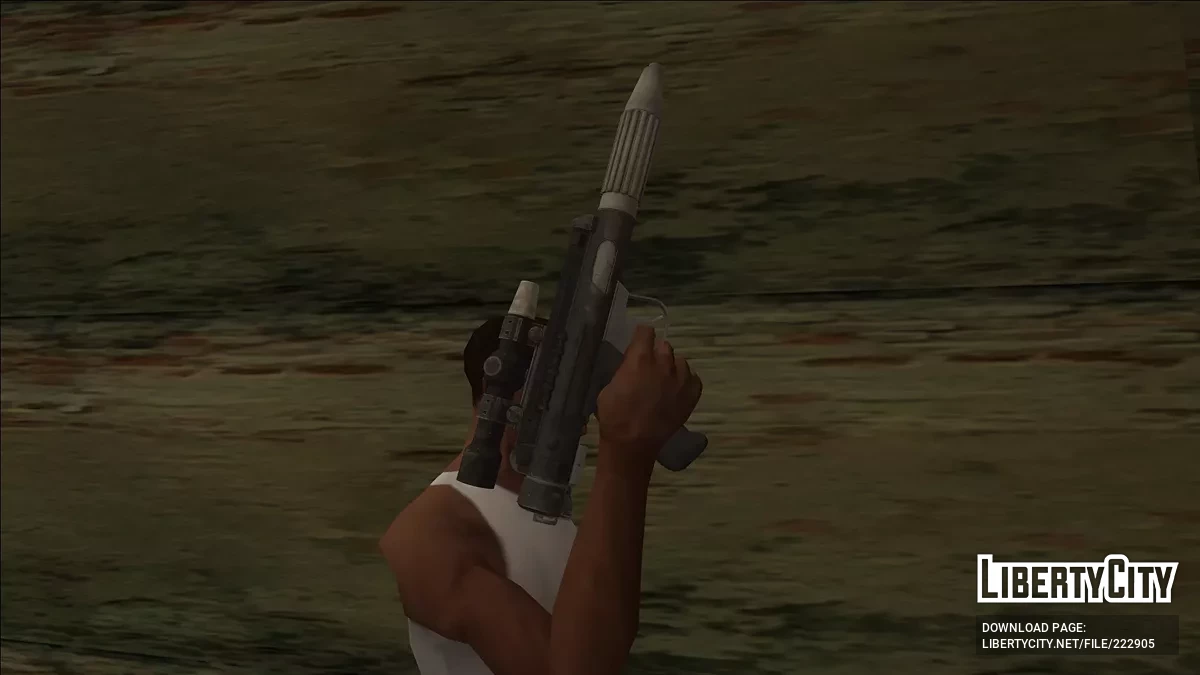 DH-17 blaster from Star Wars / GTA San Andreas