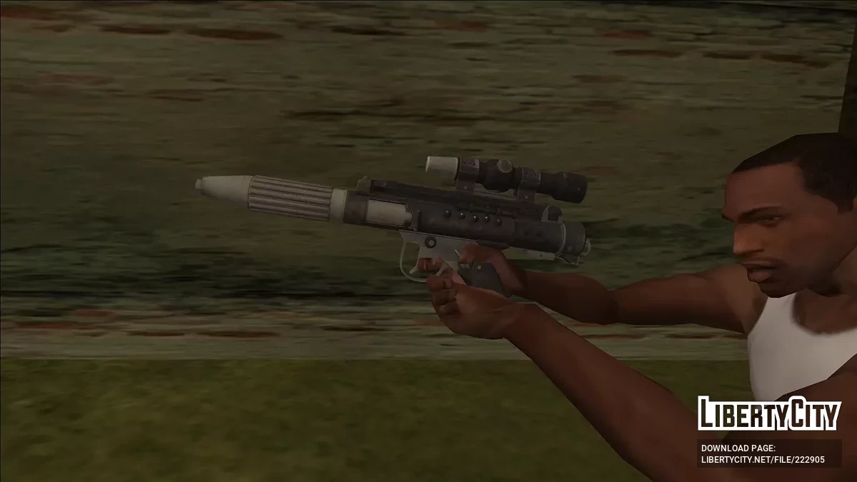 DH-17 blaster from Star Wars / GTA San Andreas