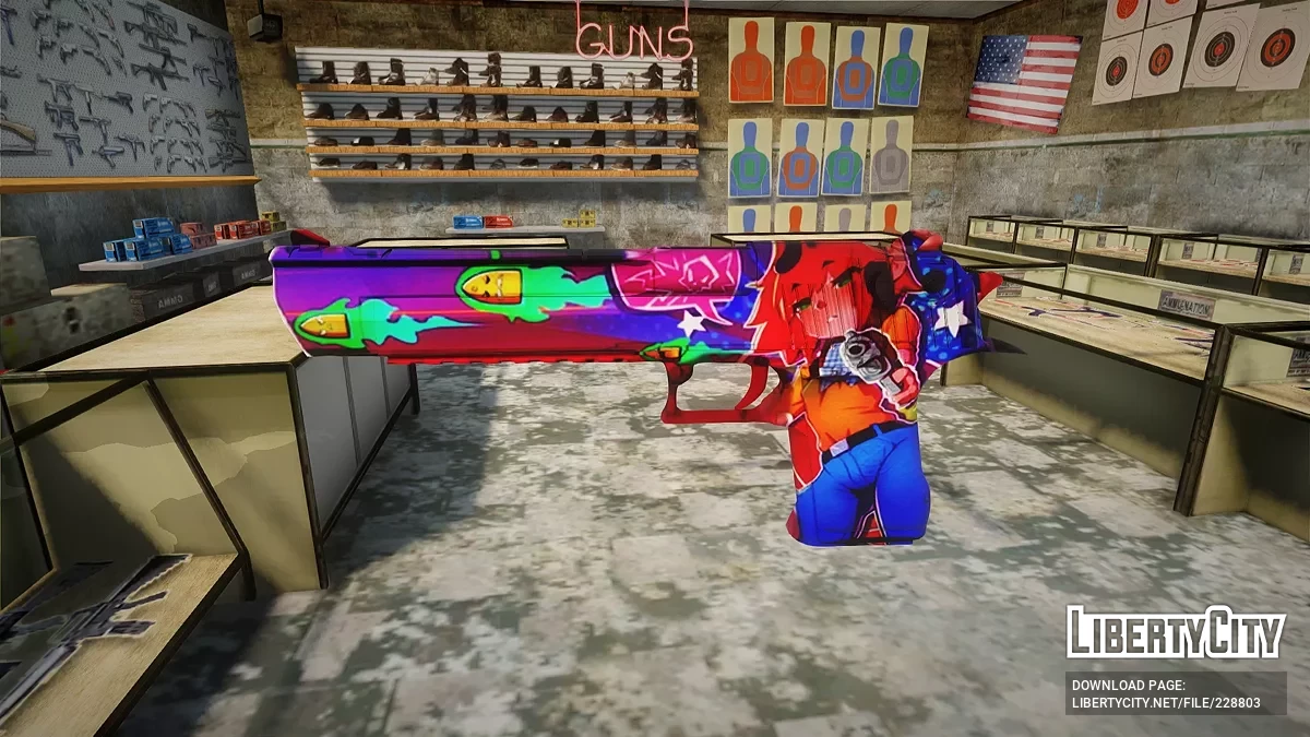 Desert Eagle T Girl Kawai / GTA San Andreas