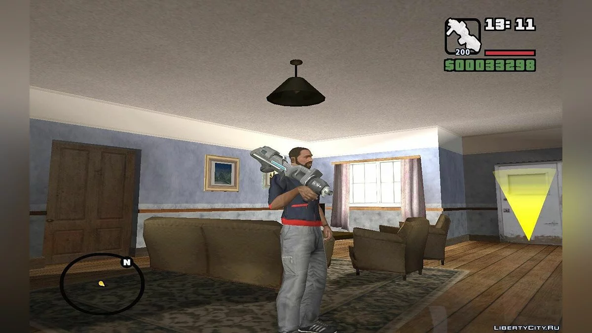 Космічна вундервафля з Garry`s Mod / GTA San Andreas