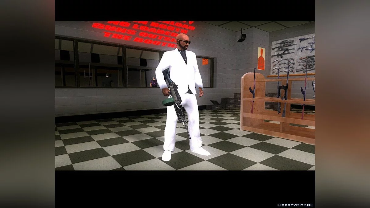 M249 (não uma substituição, mas uma adição) / GTA San Andreas