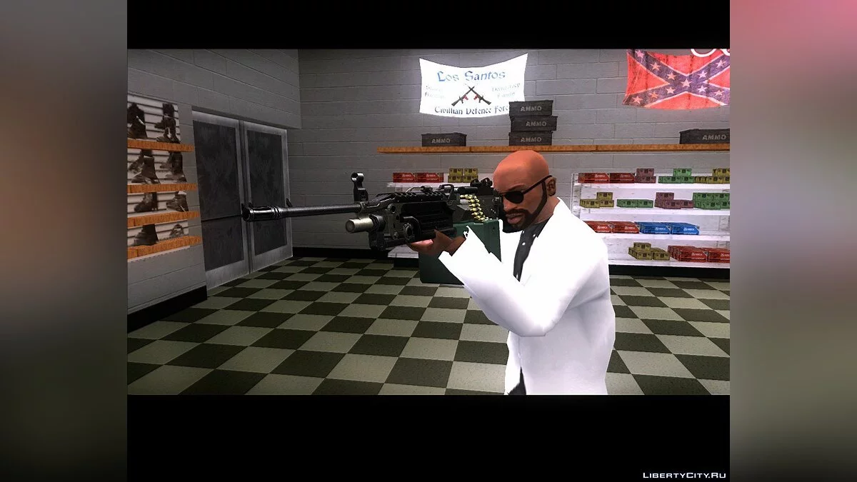 M249 (não uma substituição, mas uma adição) / GTA San Andreas