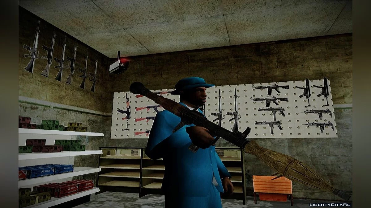 RPG7 de Spec Ops : The Line à San Andreas / GTA San Andreas