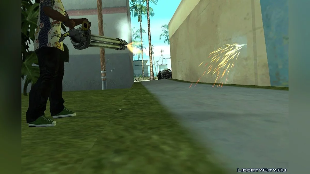 Minigun del juego Redneck Kentucky / GTA San Andreas