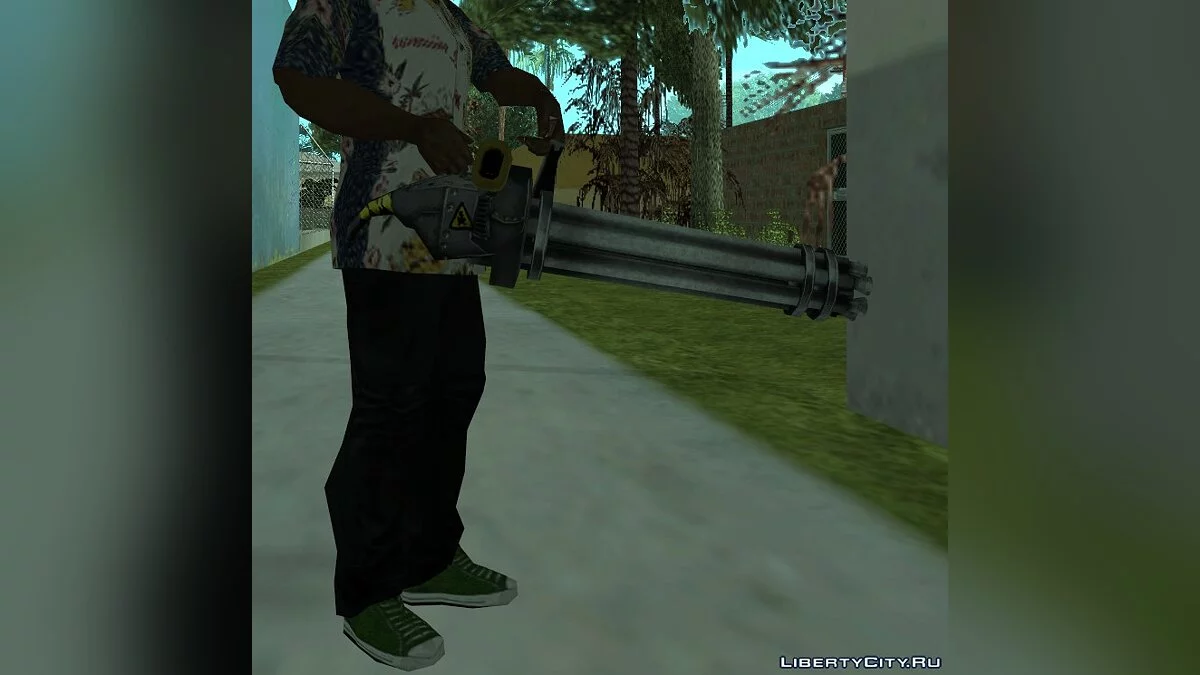 Minigun del juego Redneck Kentucky / GTA San Andreas
