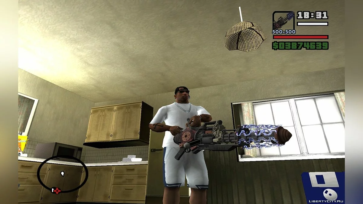 Electric Minigun / GTA San Andreas
