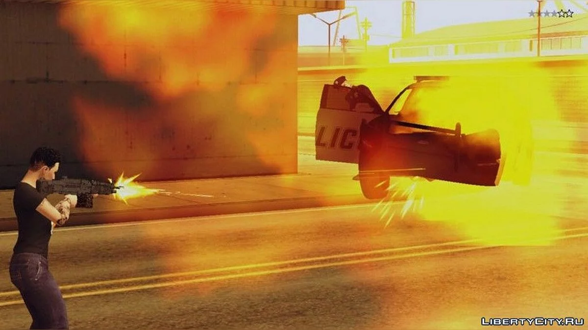 Submachine gun from GTA Online / GTA San Andreas