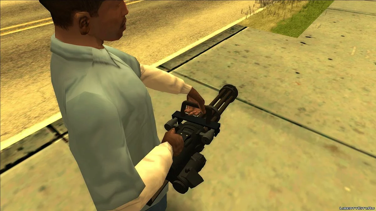 GTA 5 Coil Minigun / GTA San Andreas