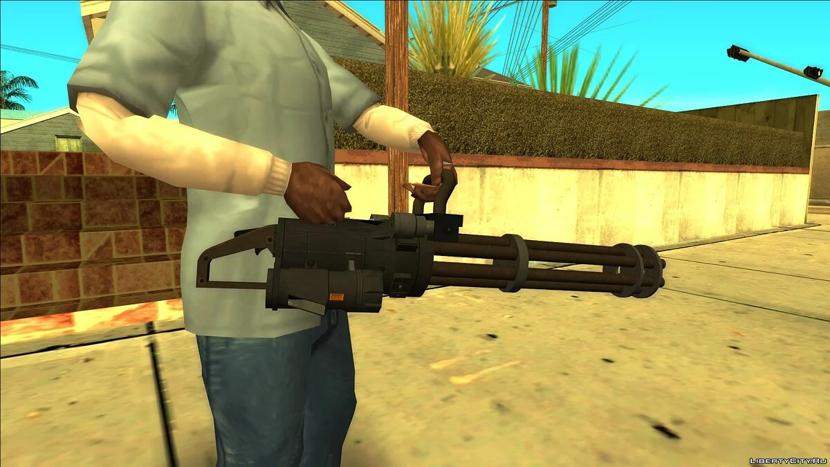 GTA 5 Coil Minigun / GTA San Andreas