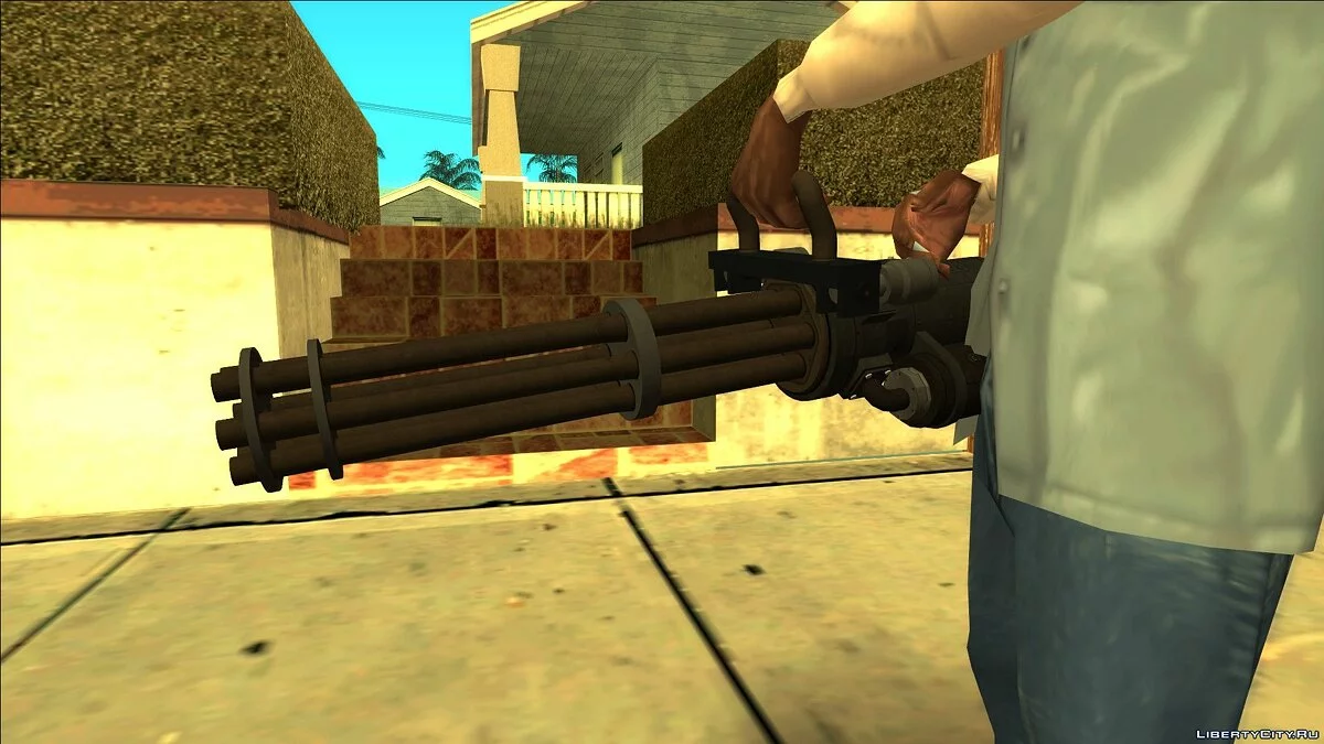 GTA 5 Coil Minigun / GTA San Andreas