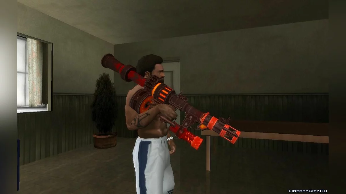 RPG PyroclasmW del juego Rules of Survival (Bono) / GTA San Andreas