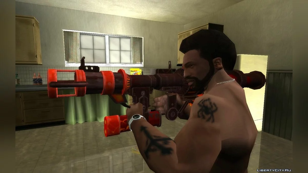 RPG PyroclasmW del juego Rules of Survival (Bono) / GTA San Andreas