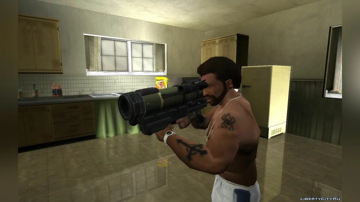Peluncur Roket dari Resident Evil: Operation Raccoon City / GTA San Andreas
