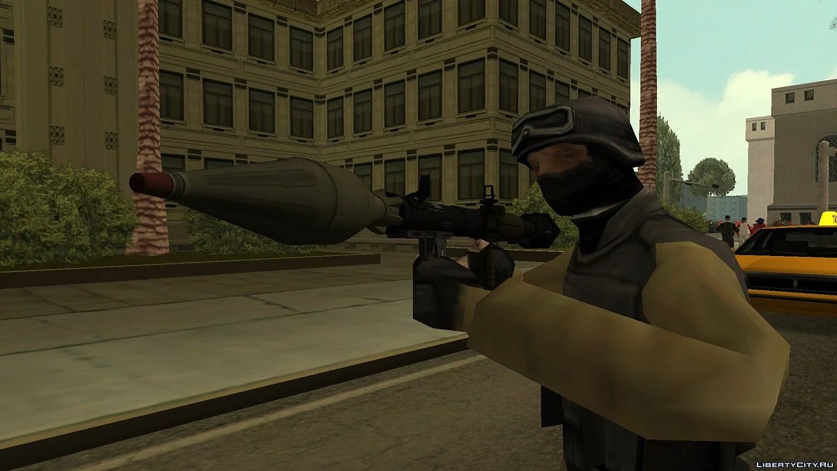 Ракетная установка \"Shrewsbury\" из GTA 5 / GTA San Andreas