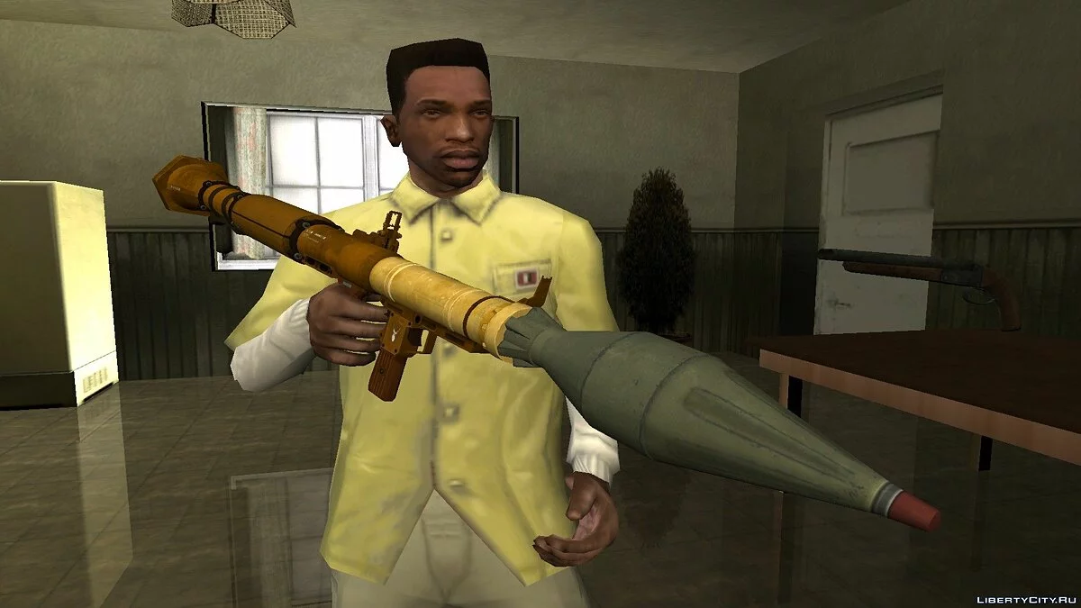 Ракетная установка \"Shrewsbury\" из GTA 5 / GTA San Andreas