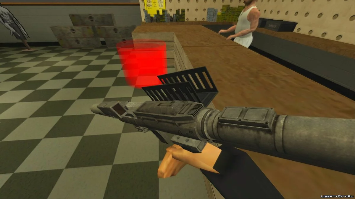 Самонаводящаяся пусковая установка из GTA 5 / GTA San Andreas