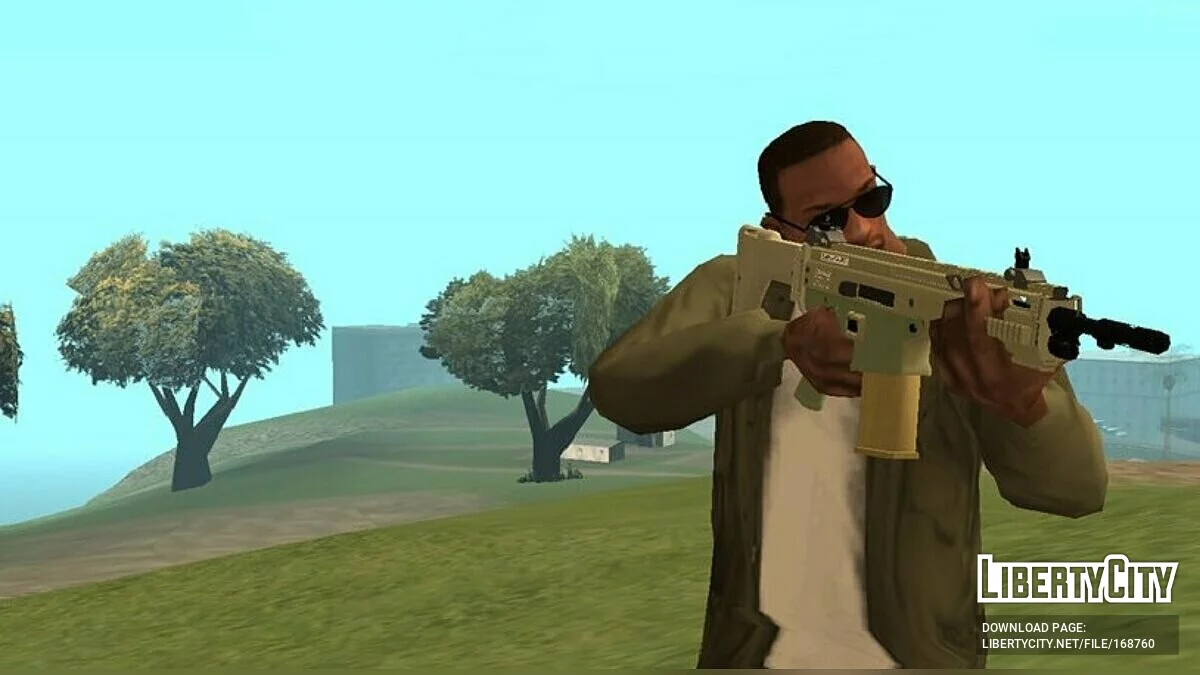 GTA 5 Heavy Rifle / GTA San Andreas