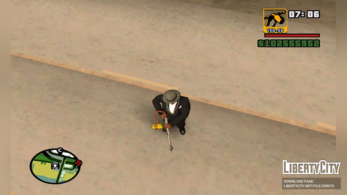 Flamethrower from GTA 3 / GTA San Andreas