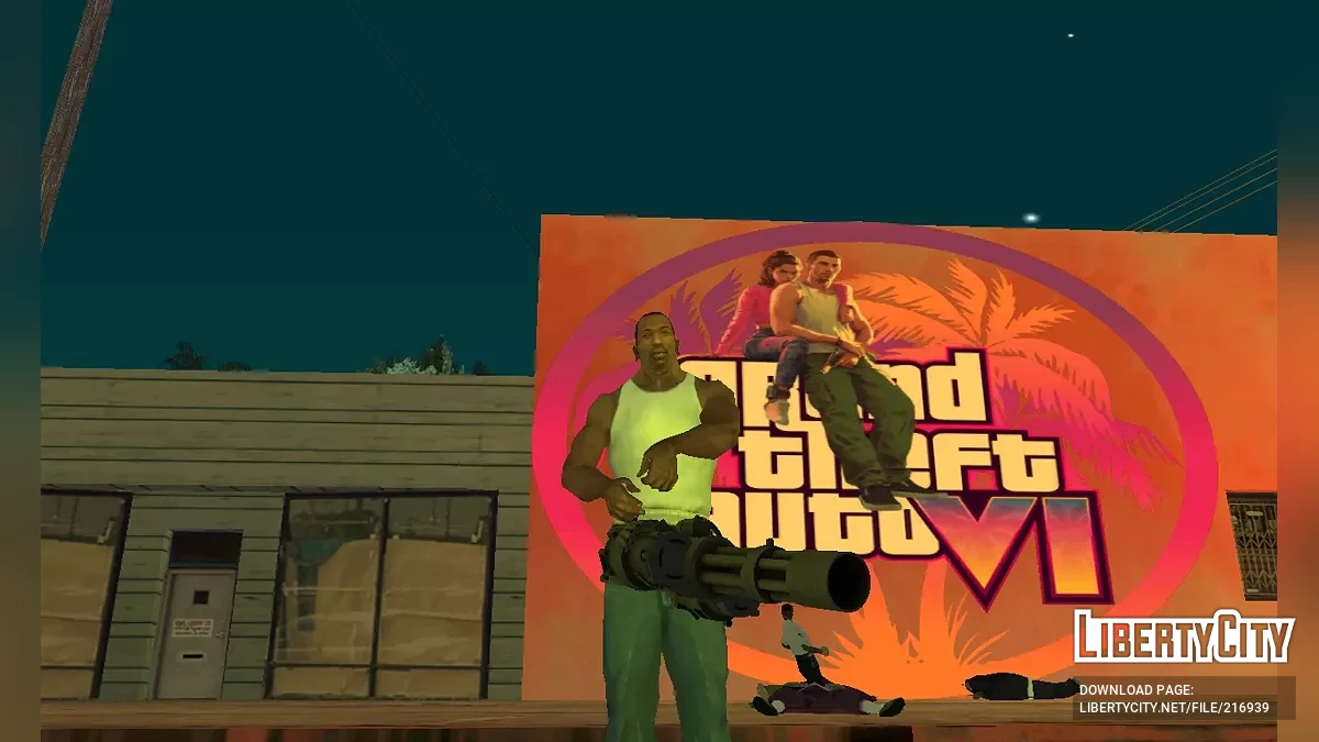 Far Cry 3 Blood Dragon'dan Terror 4000 / GTA San Andreas