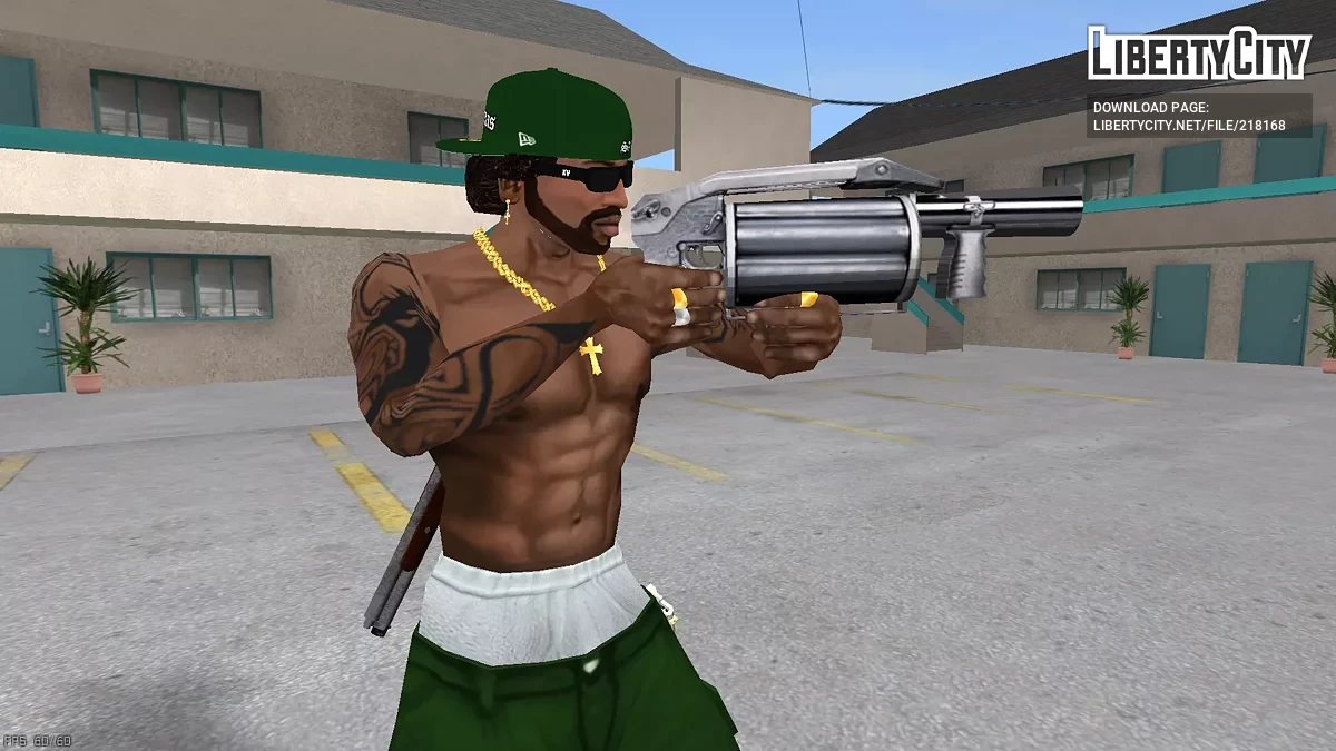 Peluncur granat DefTech 37mm / GTA San Andreas