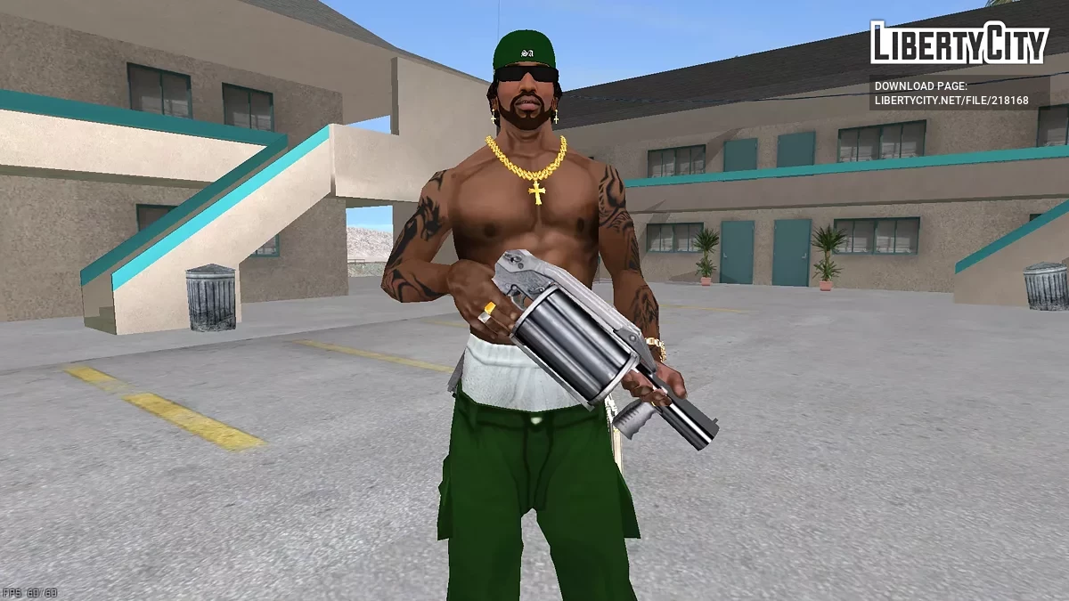 Peluncur granat DefTech 37mm / GTA San Andreas