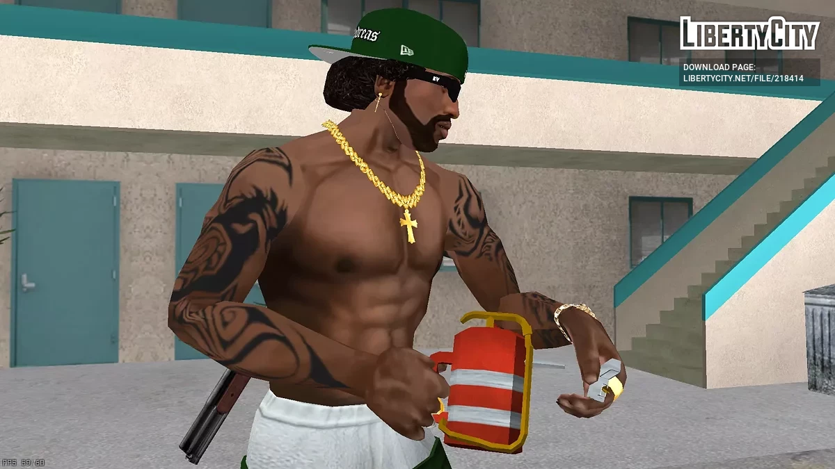 Паяльна лампа з запальничкою / GTA San Andreas