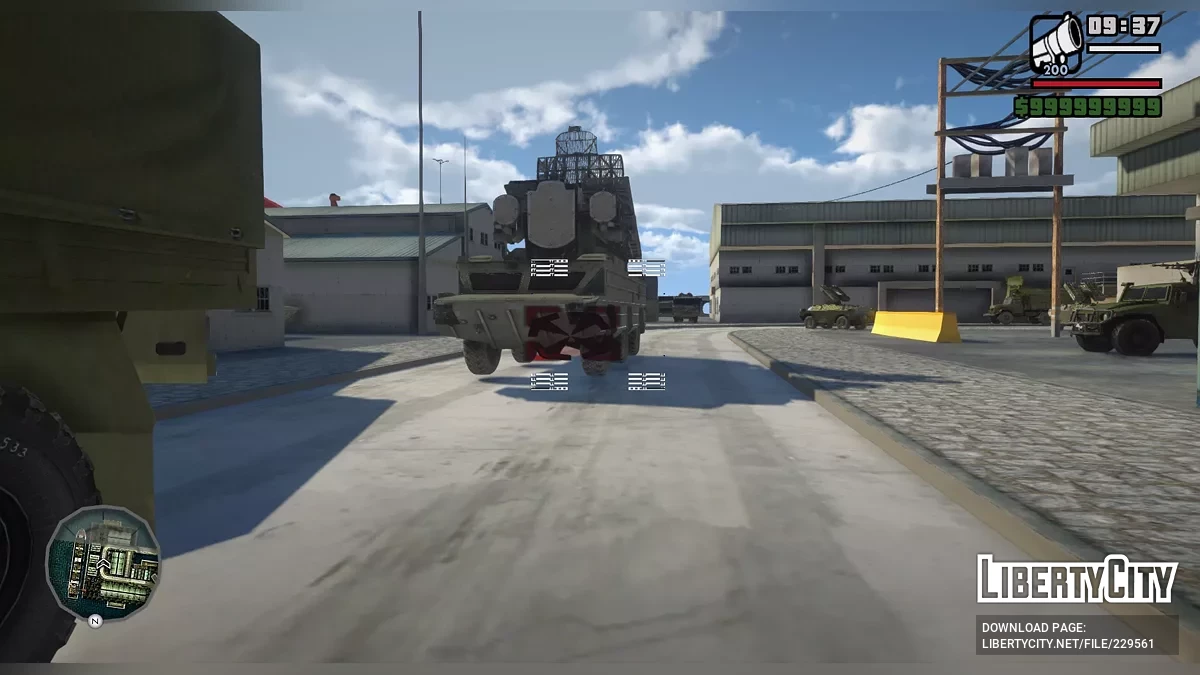 Британський протитанковий ракетний комплекс MBT-NLAW / GTA San Andreas