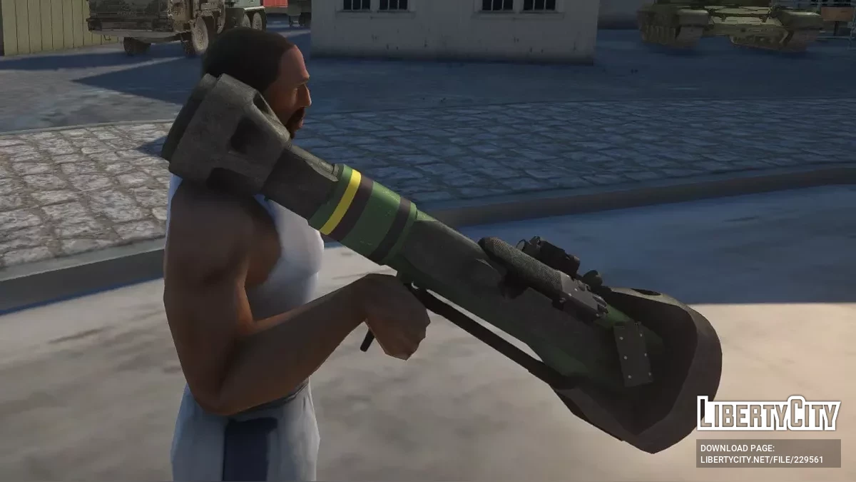 Британський протитанковий ракетний комплекс MBT-NLAW / GTA San Andreas