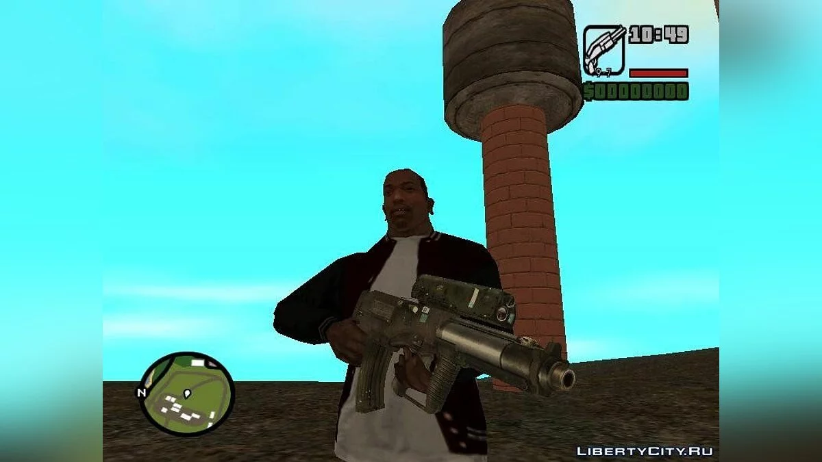 XM 25 з COD 8 Full Version / GTA San Andreas