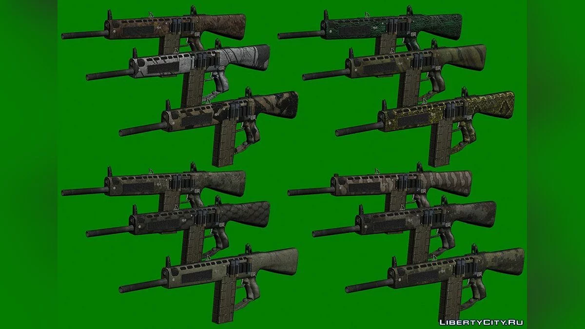 Atchisson AA12, conversão de Tornado Force / GTA San Andreas