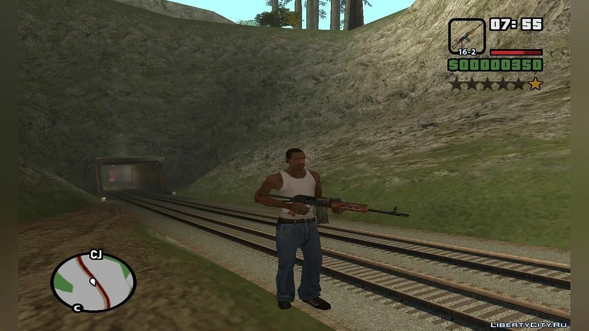 Сайга 12к / GTA San Andreas