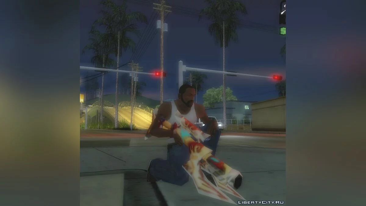 Senapan dari World of Warcraft / GTA San Andreas