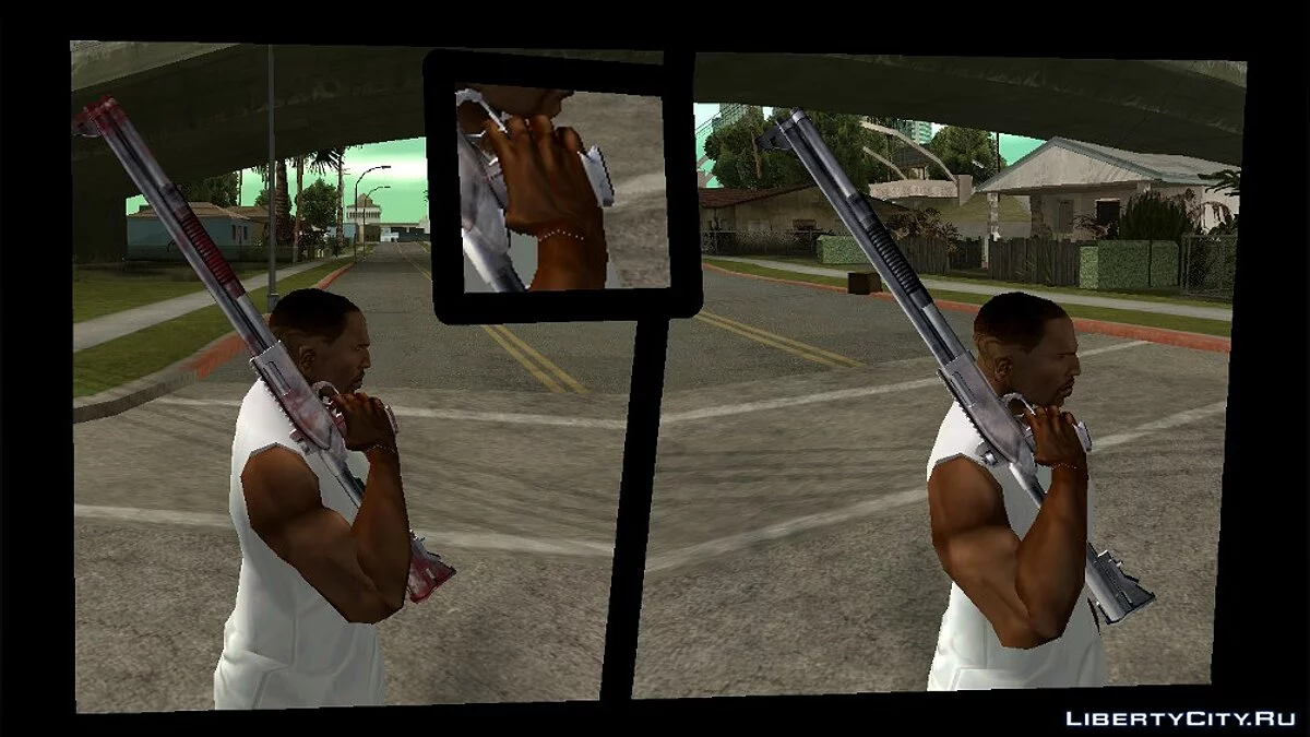 Waffen: Chromegun / GTA San Andreas